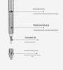 Mitsubishi M5 Drafting Pen - 0.4/0.5mm, Low Center of Gravity, Heavy Feel Metal Pencil