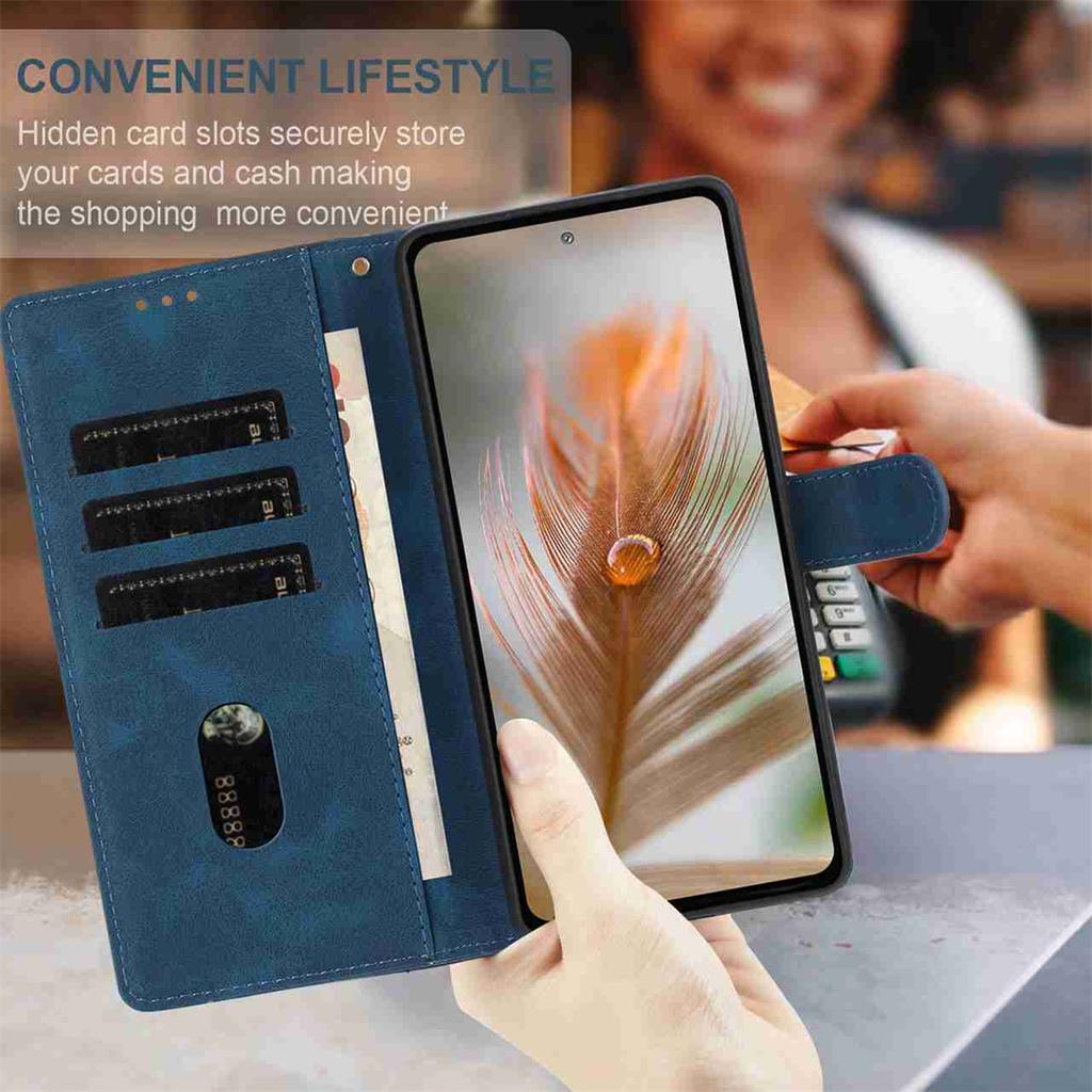 Quill Pen Embossed Pattern Flip Card Design Wallet Case for Infinix Smart 8/itel A70/Tecno Spark 20,Pop 7,Pop 8,Pova 5,Neo 2,Spark Go 2023...(8-Color)