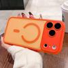 Translucent For  Magnetic Phone Case For For Iphone 17 16 1 14 13 Pro Max Plus Air Matte Camera Lens Protection Cover