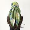 Headscarf Silk Scarf 90cm Women's Headscarf New Versatile Satin Thin Large Square Scarf