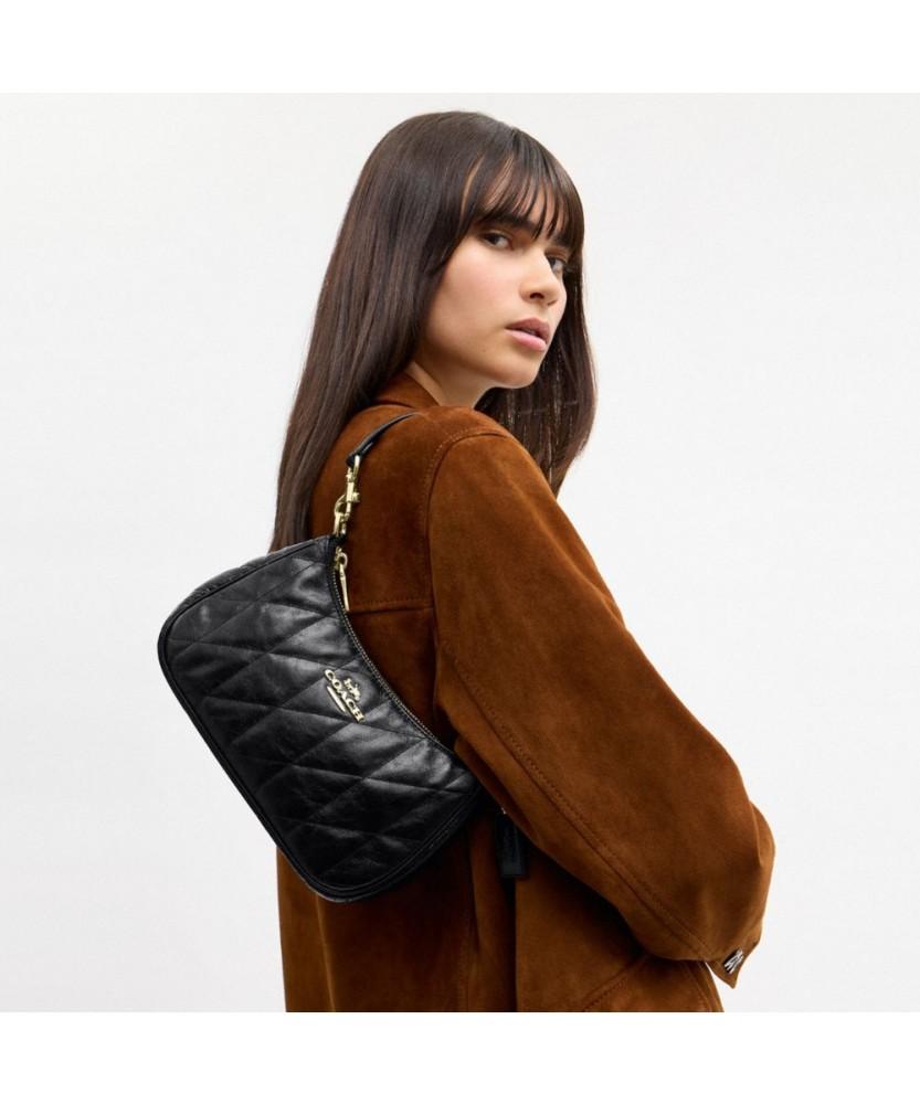 Coach Terry Shoulder Bag With Quilting Cdy83 Imblk