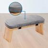 Wooden Meditation Bench Ergonomic Folding Meditation Chair with Cushion Heavy Duty Portable Seiza Prayer Yoga Kneeling Stool