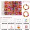 Children Bead Crafting Set Colorful Plastic Materials Handmade Accessories Gift