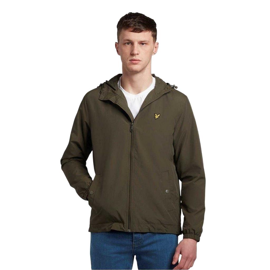 Lyle & Scott Mens Full Zip Hooded Jacket