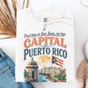 San Juan Capital of Puerto Rico T-Shirt | Vintage Flag Graphic Tee