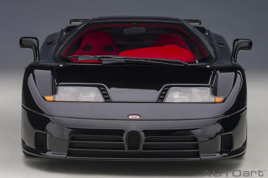 AUTOart Bugatti EB110 SS Black Finished Product 70919 1/18