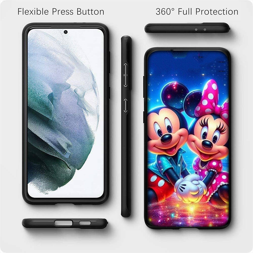 for iPhone 17 16 15 Xiaomi Poco F7 F8 X7 X6 C85 C75 C71 M8 Redmi Note 14 13 12 11 Pro Max 14C 13C 15C A3 A4 12C Phone Case Minnie Mickey Mouse Cover