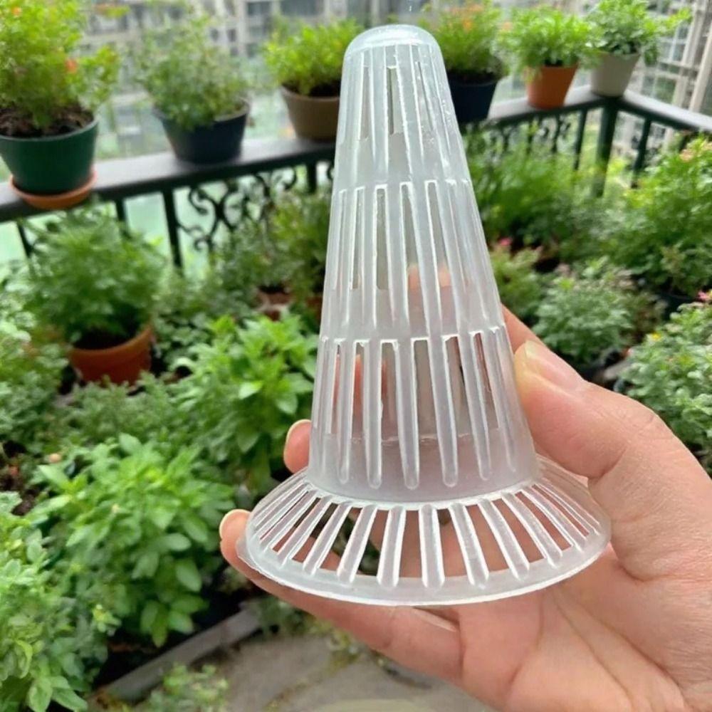 10PCS Plastic Flower Pot Drain Cover Breathable Prevent Root Rot Flower Pot Leakproof Cup Effective Drainage Mesh Pad