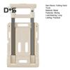 Folding Hand Truck with Wheels 110lbs Load-capacity Rustproof Corrosion Resistant Collapsible Trolly Portable Dolly Luggage Cart