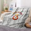 Galatasaray Flannel Blanket, High Quality Comfortable for All Seasons, Home Decor, Warmth and Comfort