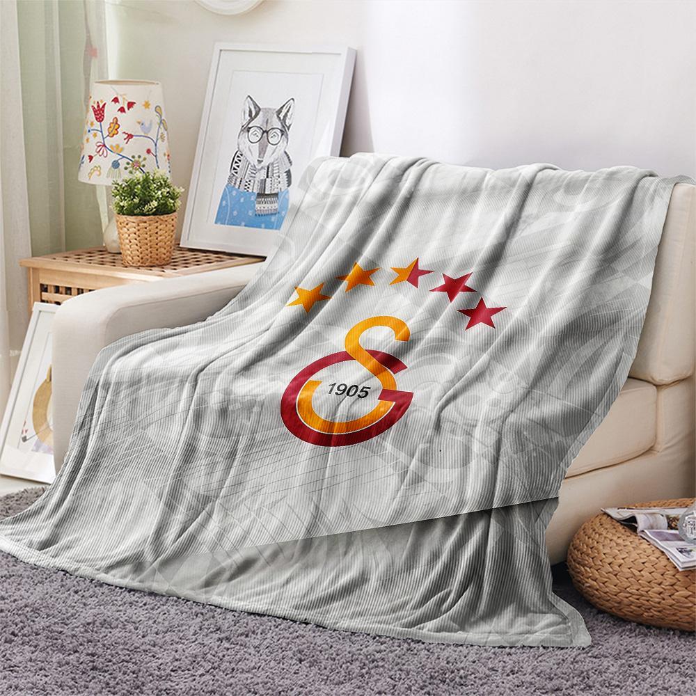 Galatasaray Flannel Blanket, High Quality Comfortable for All Seasons, Home Decor, Warmth and Comfort