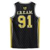Amplified Men's Cream Wu-Tang Clan Basketball Jersey