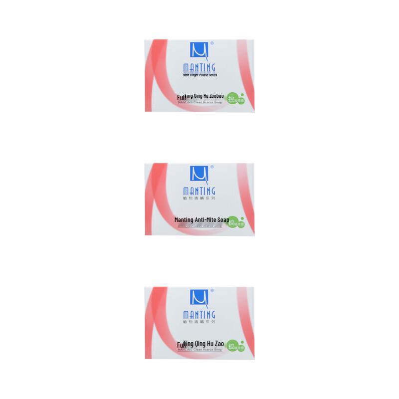 MANTING Anti-Mite Oil Control Acne Soap Set