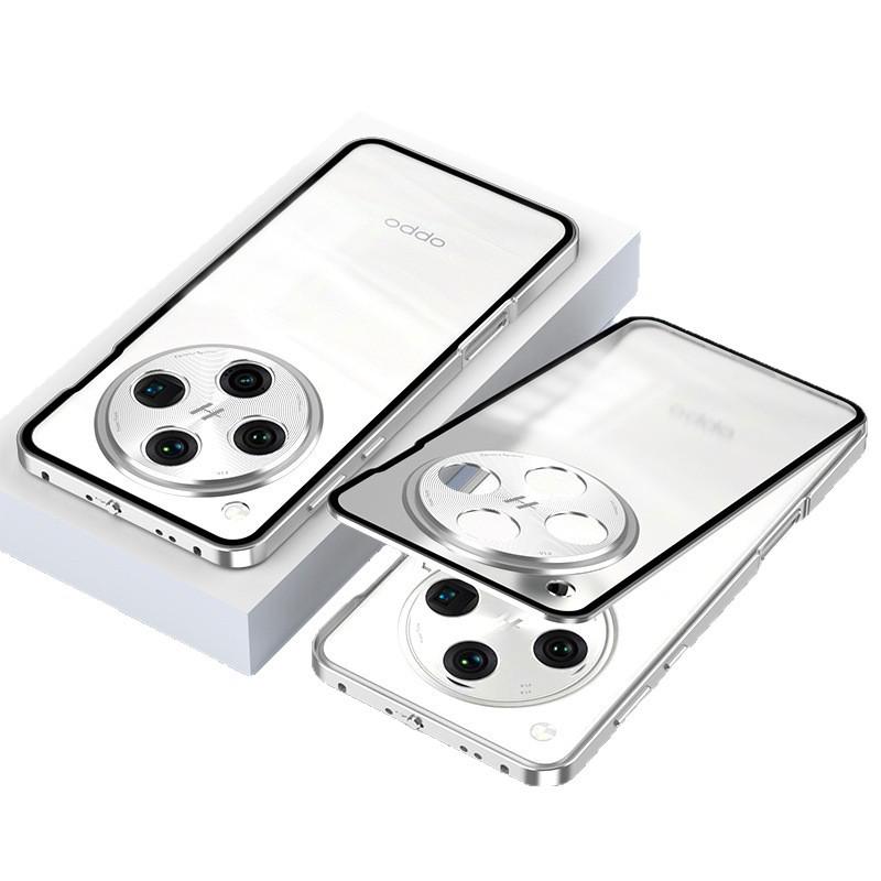 

Exclusive Metal Magnetic Anti-Drop & Anti-Fingerprint Case for IQOO 13 Deep Space Black Metal Snap Case