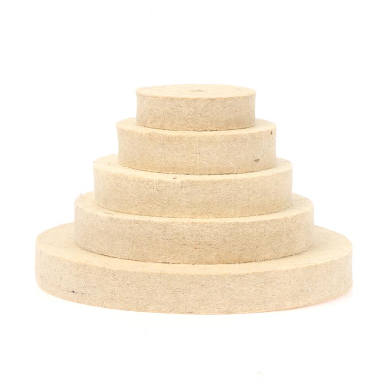 75-200Mm Wolle Polieren Rad Polieren Pads Winkel Grinder Filz Polieren Disc