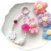 Ändern Baby Niedlich Beflockter Schlüsselanhänger Tasche Handy Anhänger Anhänger Handykette DIY Pompon Schlüsselanhänger