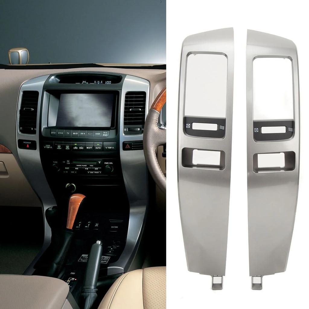 Car Air Conditioner Outlet Frame A/C Vents Plate Panel 2003-2009 for Toyota Land Cruiser Prado 120 FJ120 for Lexus GX470
