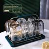 Chaxun Modern Drinking Cup Set with Storage Rack