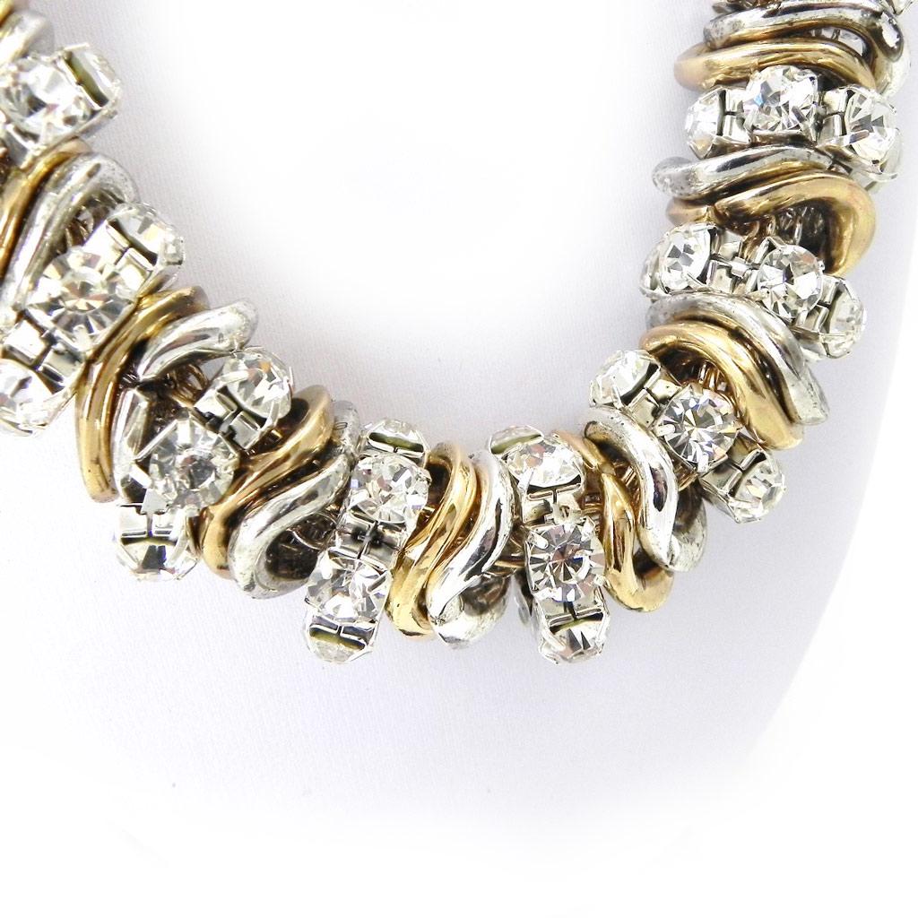 Les Trésors De Lily [G8710] - Designer Necklace 'Kilimanjaro' Gold Silver