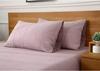 100% Linen Pillowcases, No Insert, Washed Flax Pillow Cases with Envelope Closure, Luxurious Breathable Comfy Pillow Shams