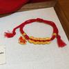 Hand-woven Zodiac Horse Bracelet Year of The Horse Chinese Red Handrope  Spring Festival