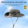 Sun Protection Fishing Cap Breathable Sun Hat Fashion Panama Cap  Camping Hiking