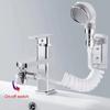 Retractable Water Hose Water Tap Connector Filterable Kitchen Sink Splitter  Bathroom