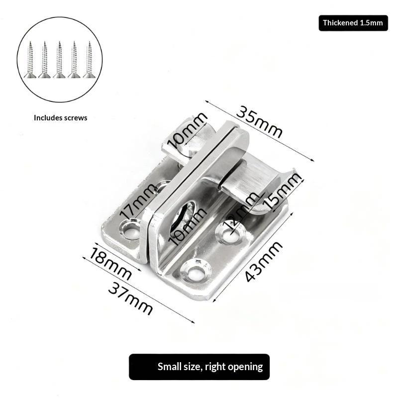 Flip Latch Gate Latches Slide Bolt Latch Safety Door Lock Catch For Barn Cabinet Pet Cage Garden Bathroom Garage Window Slid