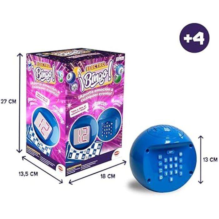 Bingo électronique - bizak - modèle 61832162 - 50 joueurs - 8 modes de jeu - à partir de 4 ans