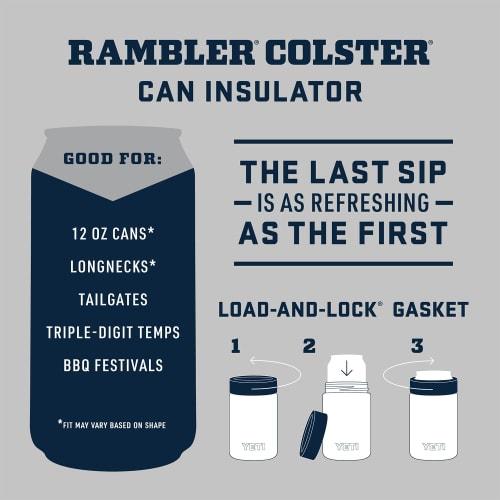 YETI Rambler 12oz Colster Can Insulator for Standard Size Cans, Key Lime (No Filling)
