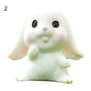 Rabbit Figurines Exquisite Handmade Cute Fashion Mini Animals Carrots Basket Micro Landscape Decor for Garden