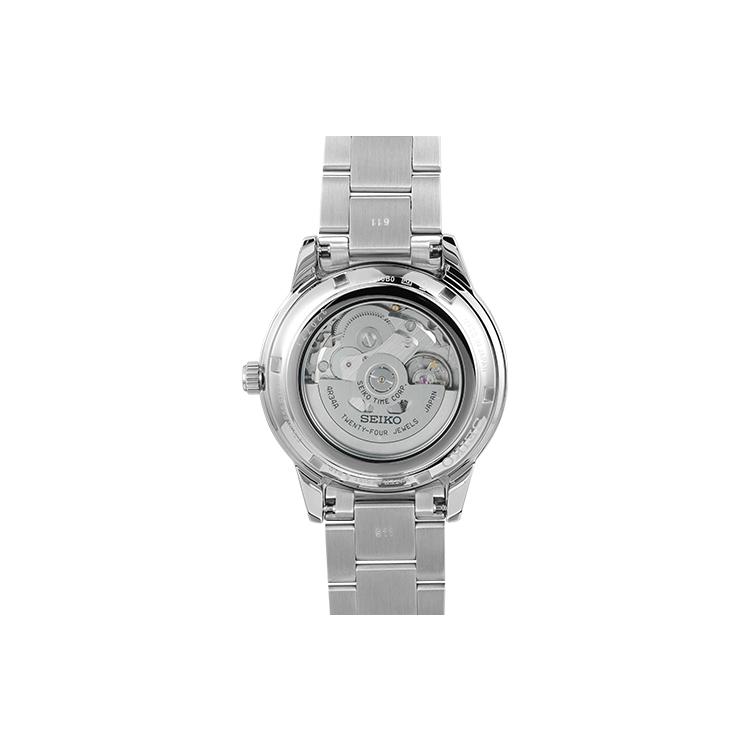 Seiko Automatic Mechanical Movement Stainless Steel Strap Watch 40.75mm Men's Watches Blue Dial SSK009J1