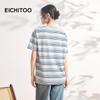 EICHITOO Women's Striped Short Sleeve T-shirt