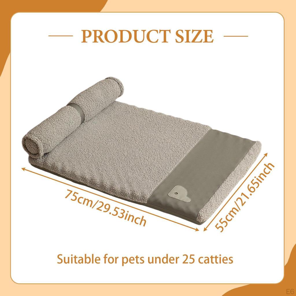 Pet Blanket Cat Bed Mat Autumn Winter Comfortable Practical Multifunction Dog Cage Cushion