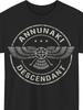 Casual Sumerian Alien Gods Annunaki Descendant T-Shirt Men'S Short Sleeve Crew Neck Tops, Perfect Fo
