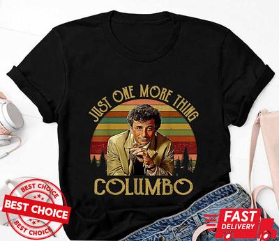 Μόνο Ένα Ακόμα Columbo Ρετρό Μπλουζάκι S-3XL Q28378 Unisex T-Shirt