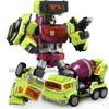 6 IN 1 Nuova Trasformazione NBK KO GT Devastator Modello d'Azione Giocattoli Camion di Ingegneria Combinatore Bulldozer Escavatore Frullatore Giocattolo per Bambini
