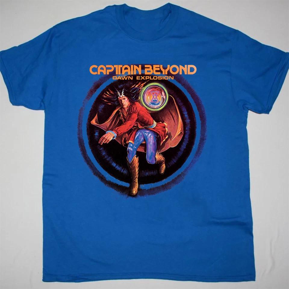 Captain Beyond Dawn Explosion Blue T Shirt  Unisex T-Shirt XL