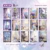 30Pcs Beautiful Window Sill Scenery Material Paper Vintage Landscape Decor Paper For DIY Scrapbook Journal Album Craft Supplies