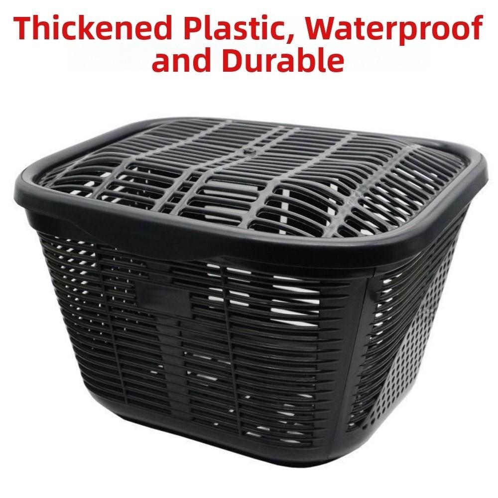 Plastic Electric Vehicle Basket Bag Children's Folding Bike  Children's Folding Bike Accessories