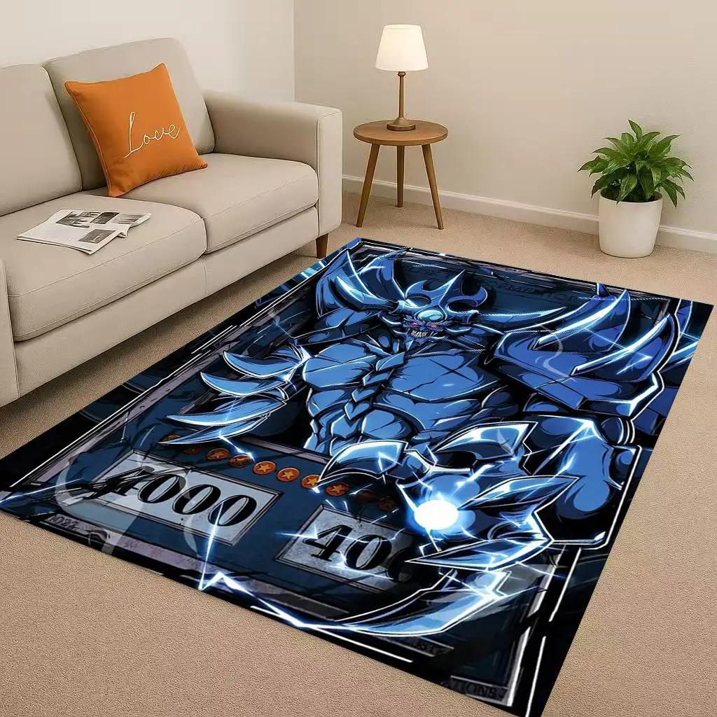 Winged Dragon of Ra Yu-Gi-Oh MONSTER CARD Cartoon Living Room Non-Slip Area Rug Carpet for Bedroom Sofa,Easy Clean Home Doormat