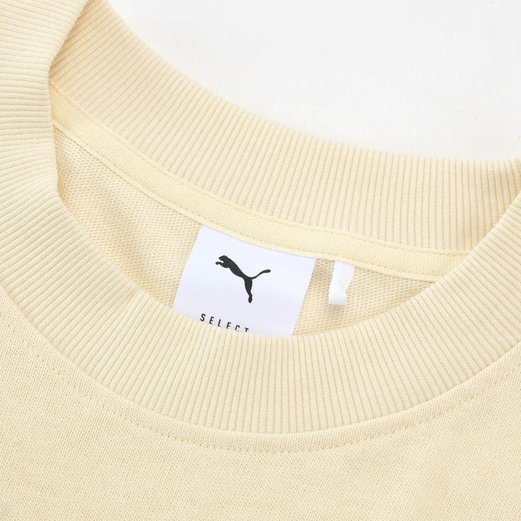 New PUMA CLASSICS SS25 T Shirt Unisex Almond Candy 87 631556-87