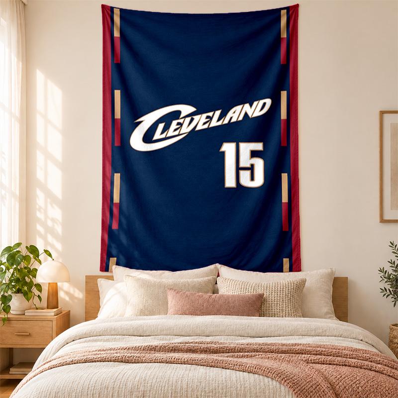 Cleveland Cavaliers Tapestry Highquality for Decorating Living Room Bedroom Dorm Walls Ideal As Bedroom Wallart Orholiday Gift