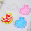 Rabbit Shape Plastic Candy Box Wedding Gift Box Party Favors Candy Holders Gift Boxes Wedding Like Candy Pack Christmas Supplies