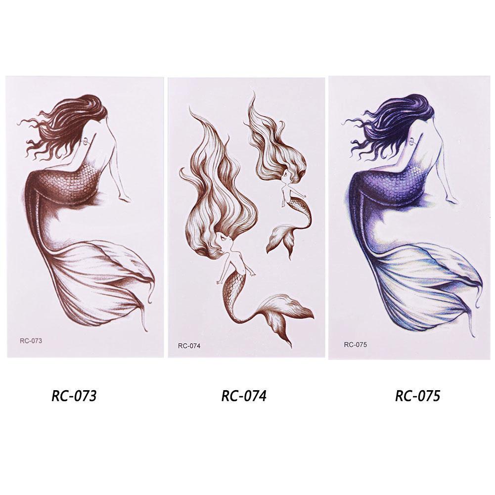 Laroi 66 Fogli Nero Piccolo Tatuaggi Temporanei Adulti Uomo Donna Realistico Stella Croce Fiore Tatuaggi Per Bambini Mano Braccio Collo Faccia Dito Kit Tatuaggi Finti 3D Adesivo Tatuaggio Temporanei - Foto 9