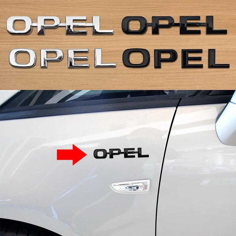 Lettere 3D ABS Emblema Distintivo Posteriore per Bagagliaio Auto Accessori Per Opel Insignia Astra J F Antara Meriva Zafira H G Corsa Vectra OPC