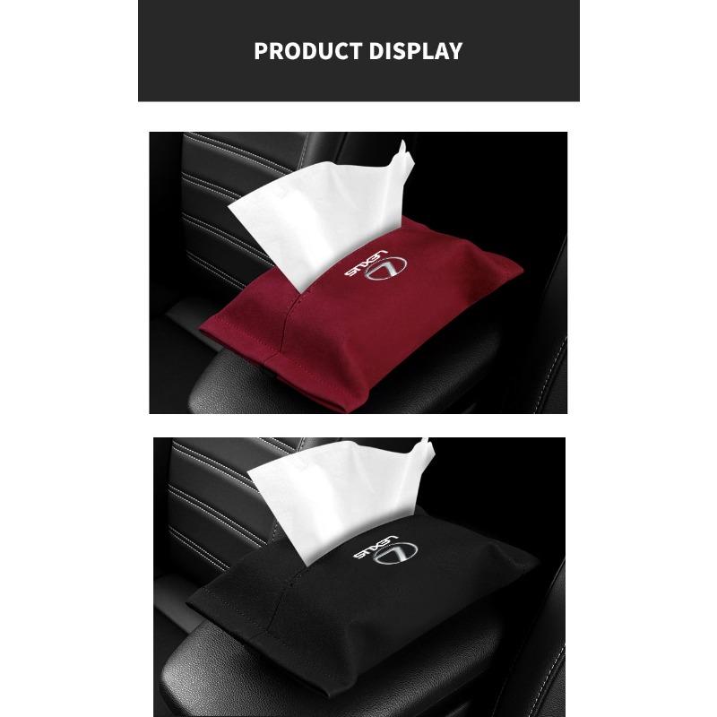 1Pz Copritissuti per Auto in Camoscio Parasole Schienale Sedile Sospensione Per Lexus CT ES LS GS IS HS LF-30 NX RX GX LX LM LC RC RCF SC LFA LF-C2 LF-FC LF-LC
