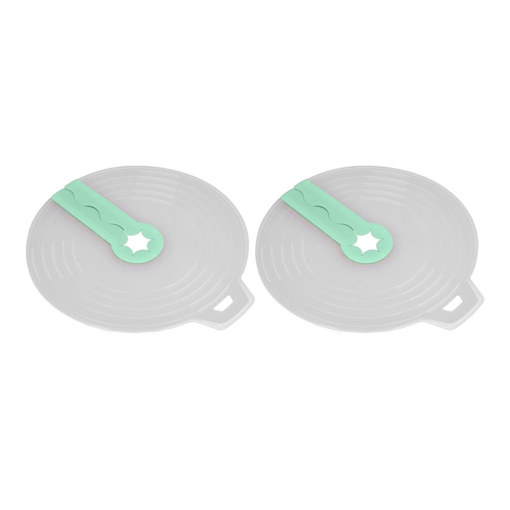 2Pcs Bowl Anti   Lid Mixer Bowl Cover Silicone Egg Whisk Splatter Guard Cover for Mixing Eggs Whipping Crm Frothing Milk