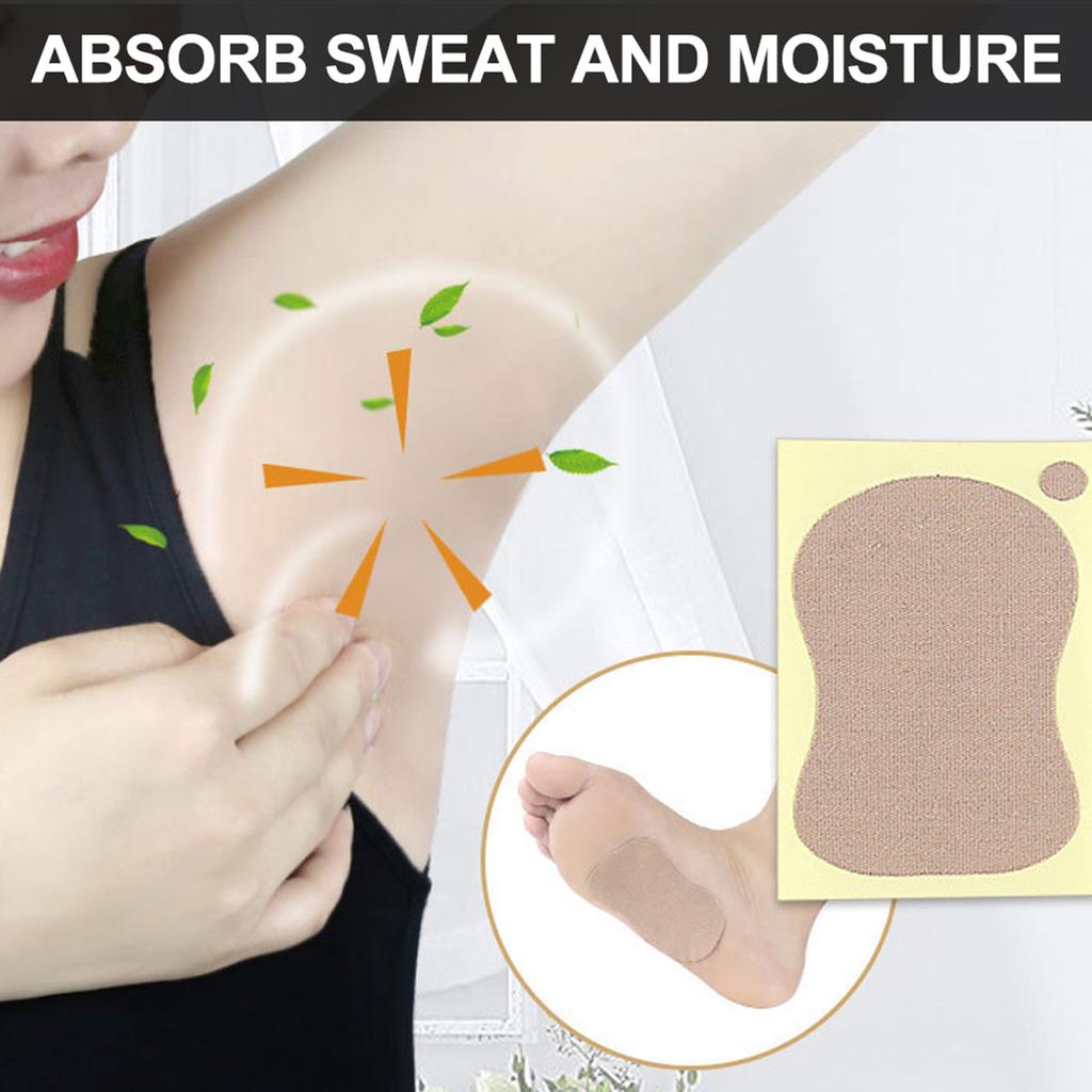 10ks 9 x 6,5cm Deodorantová náplasť pod pazuchu Unisex Absorpčná podložka pod pazuchy proti potu