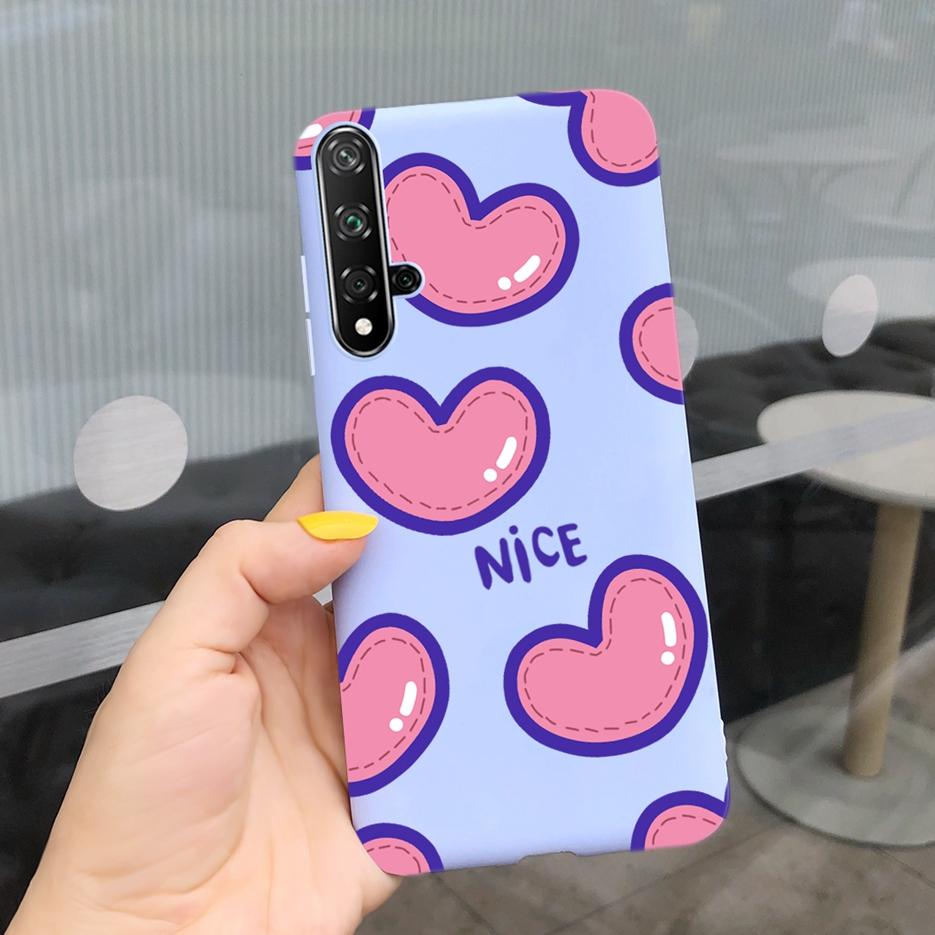 For Huawei Nova 5T Case Honor 20 Fashion Art Painted Cover Soft Slim Phone Case For Huawei Nova 5T 5 T Honor20 Back Cover Bumper
